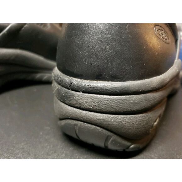 KEEN Utility PTC Slip-On II Work Comfort Shoes Black Leather Womens Size US 8 - Picture 8 of 11